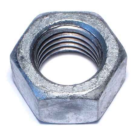 Midwest Fastener Hex Nut, 7/8"-9, Steel, Hot Dipped Galvanized, 8 PK 35427